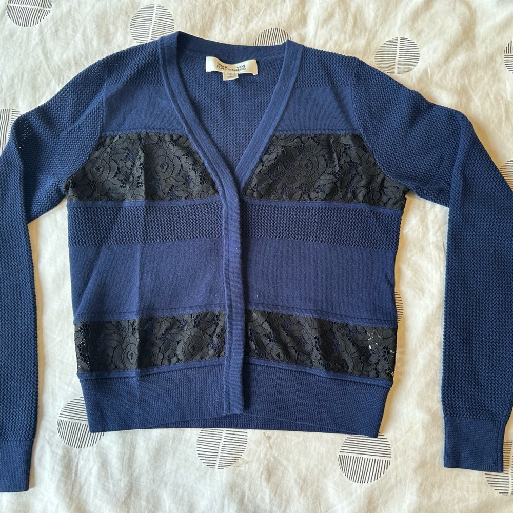 Diane Von Furstenberg cardigan sweater